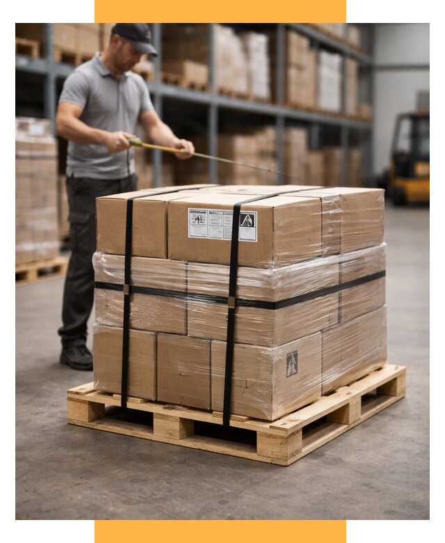 Упаковка и паллетирование грузов от 3605 р. | СетСервис-Сву