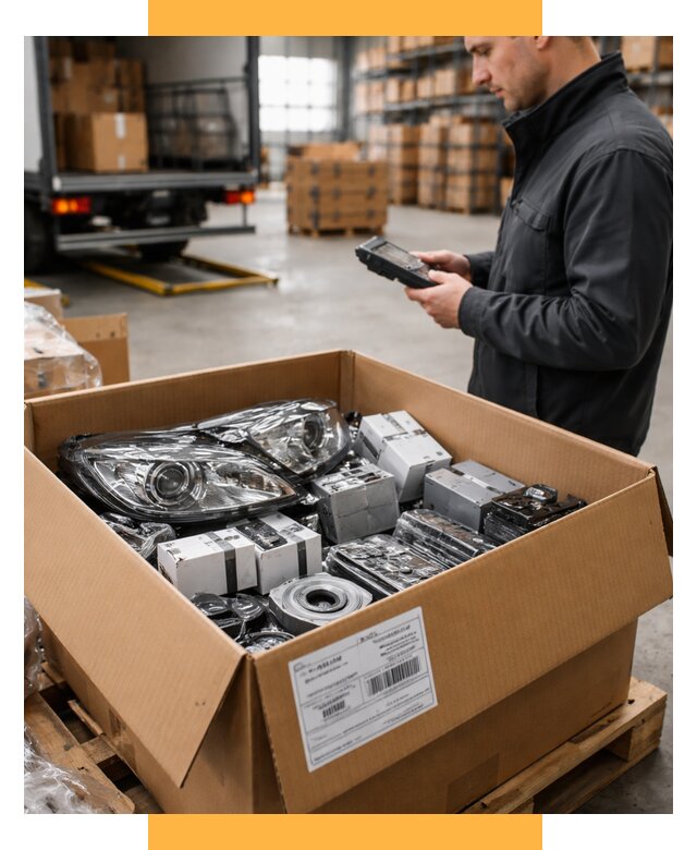 Доставка автозапчастей из Европы под ключ от 12876 р. | СетСервис-Сву