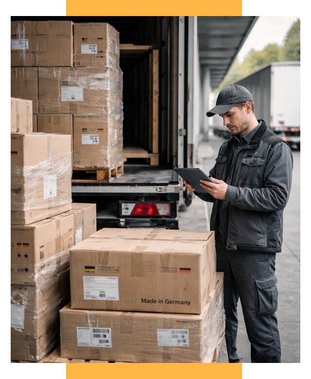 Доставка грузов из Германии от 46355 р. быстро - СетСервис-Сву