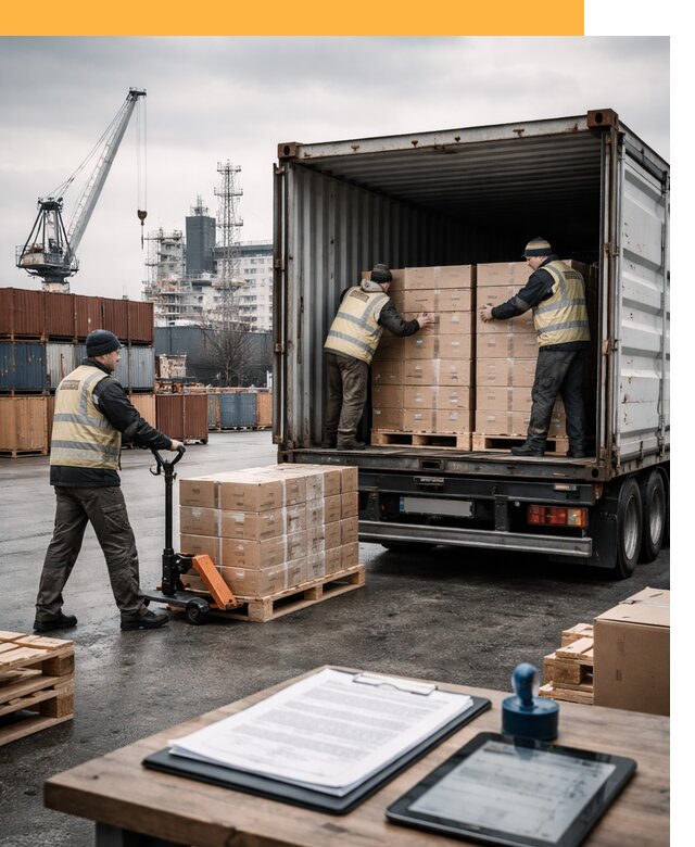 Доставка грузов из Латвии от 25753 руб, морская, авто, авиа