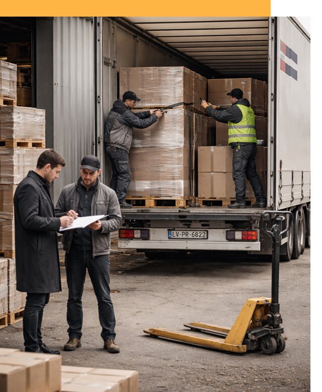 Автоперевозки из Латвии — международная доставка от 77258