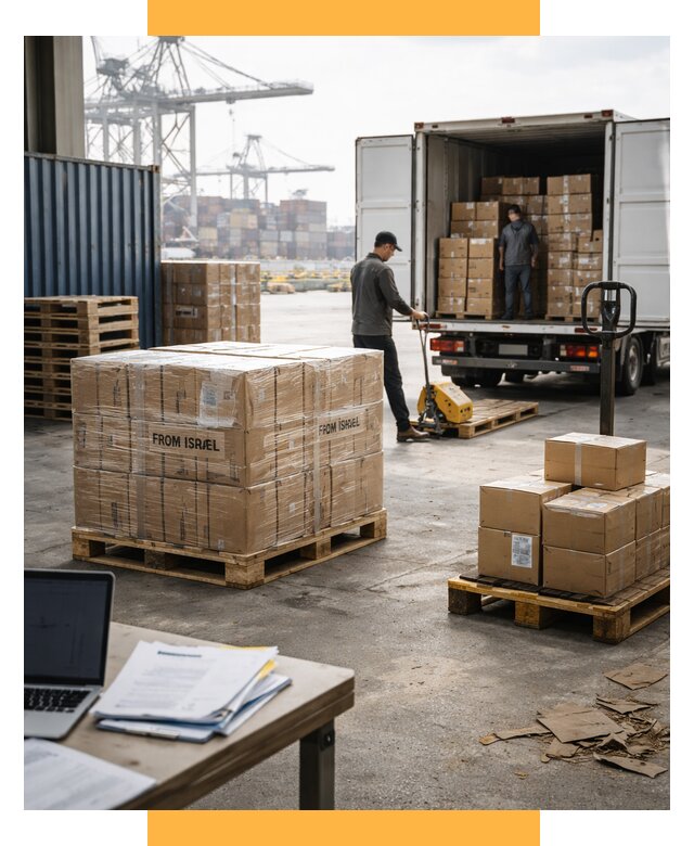 Доставка грузов из Израиля от 15452 р., логистика от СетСервис-Сву