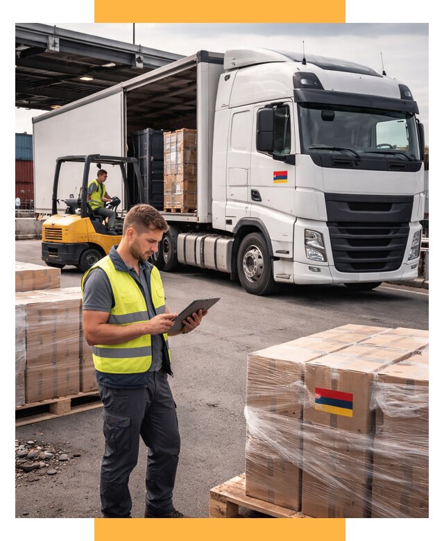 Автоперевозки из Армении от 97860 р. — услуги СетСервис-Сву