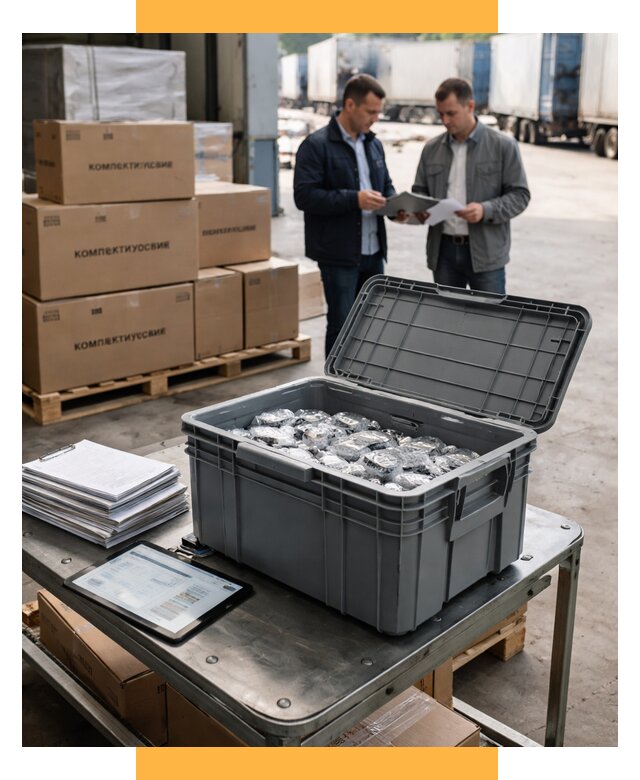 Перевозка комплектующих из Китая от 6696 р. | СетСервис-Сву