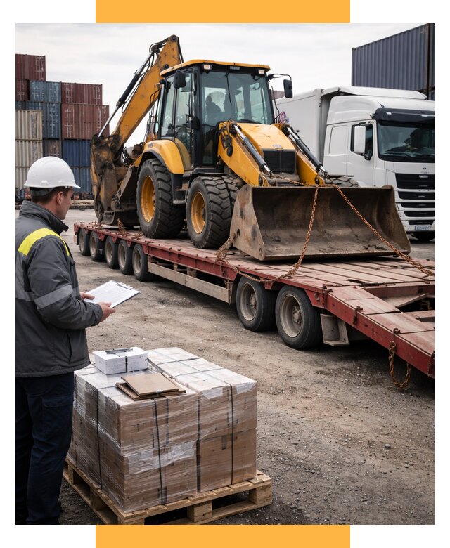 Международная перевозка спецтехники от 46355 р., СетСервис-Сву