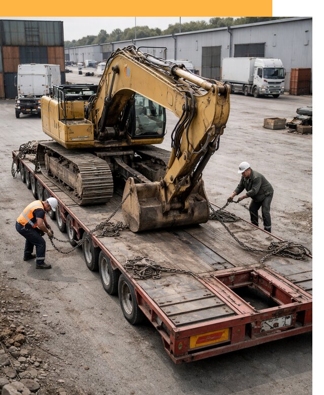 Перевозка спецтехники по России и миру от 46355 руб