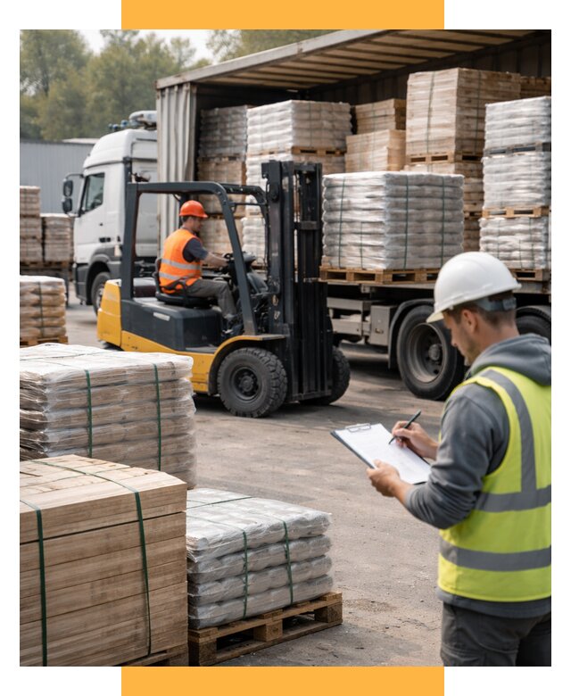 Перевозка строительных материалов от 5666 р. | СетСервис-Сву