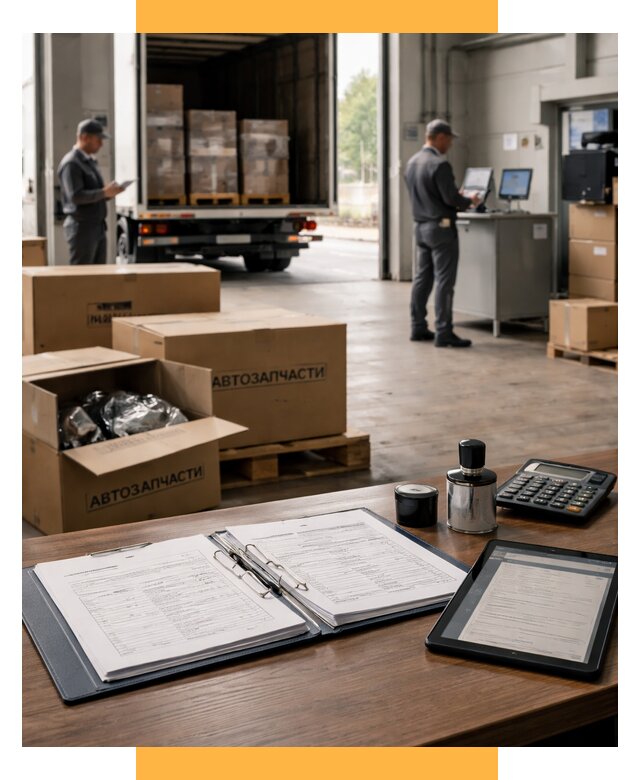 Таможенное оформление автозапчастей под ключ от 8756 р., СетСервис-Сву