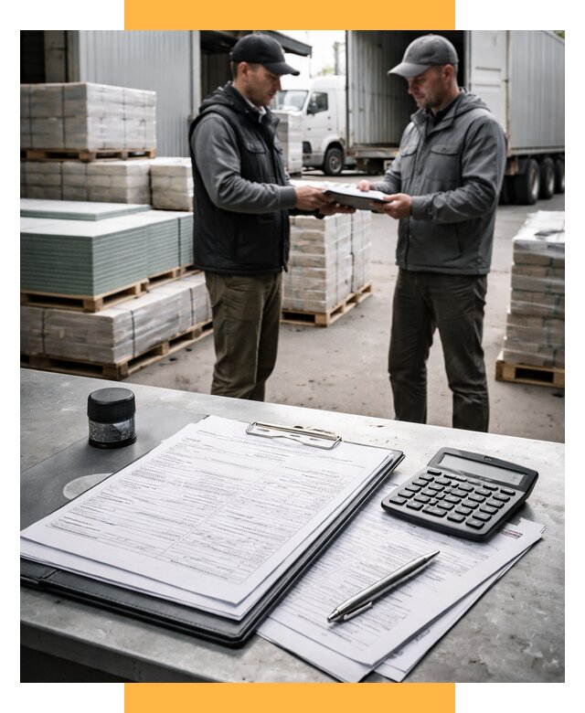 Таможенное оформление стройматериалов от 8756 р. | СетСервис-Сву